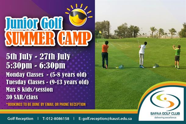 Web Junior Golf Summer Camp